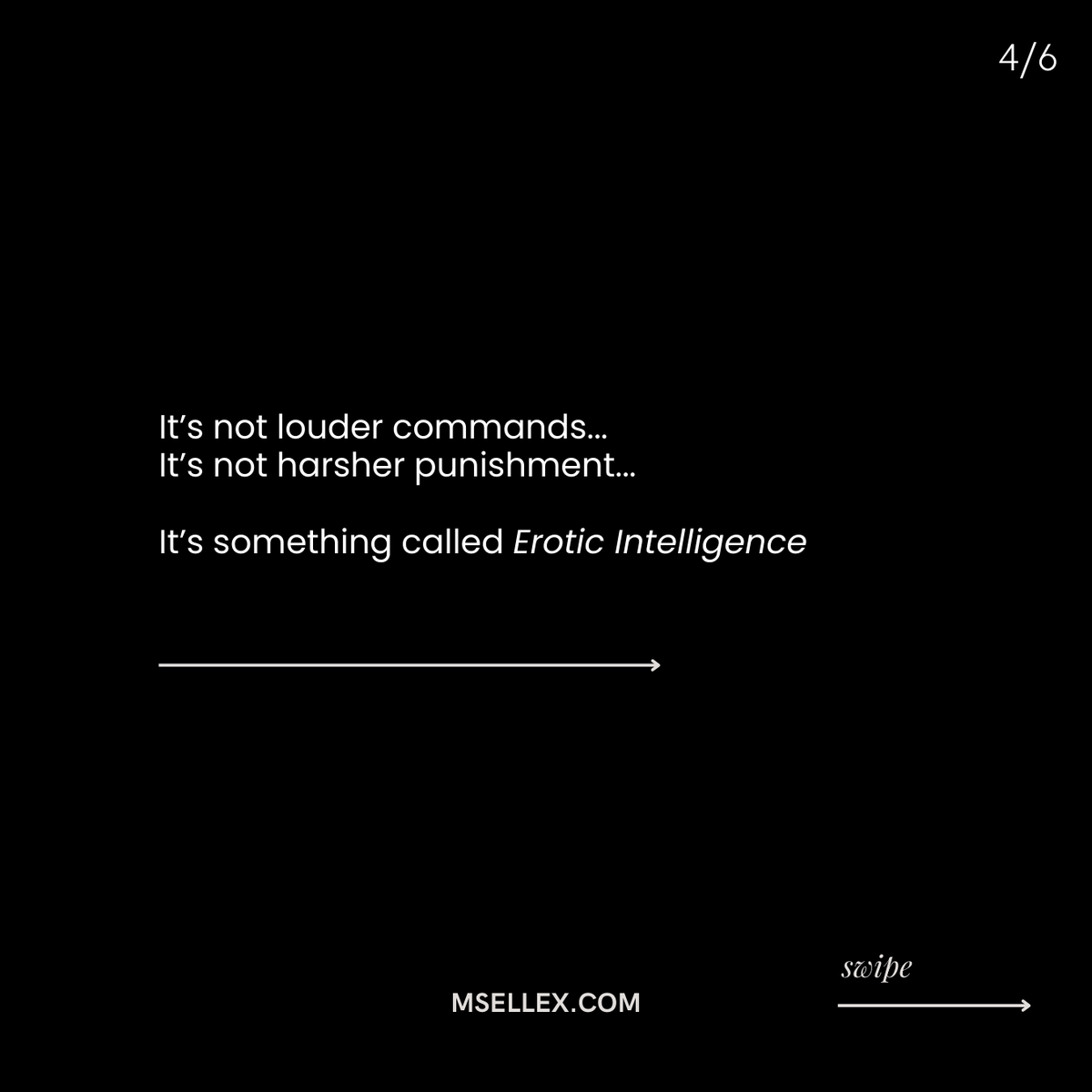 thewisedomme's tweet photo. What quietly separates skilled Dominants from everyone else?
Join me at the Dom/dun dynamics free online summit you can register for the free event, and I'll tell you.
Link in bio.
#bdsmeducation #domsubdynamics #summit #msellex #eroticintelligence https://t.co/HjMoqEzd3D