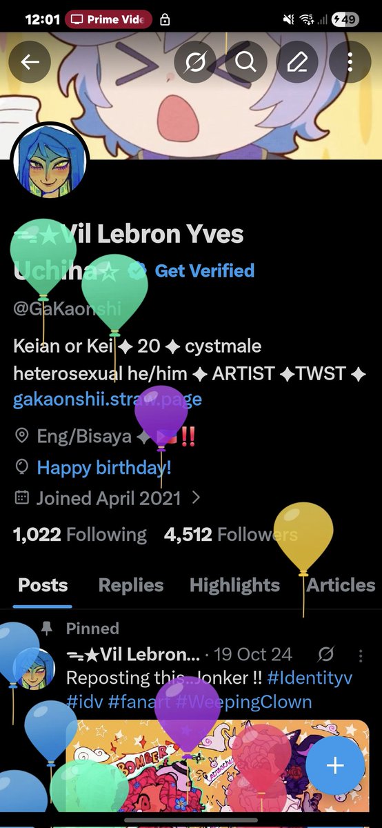 ᯓ★Vil Lebron Yves Uchiha☆ tweet media