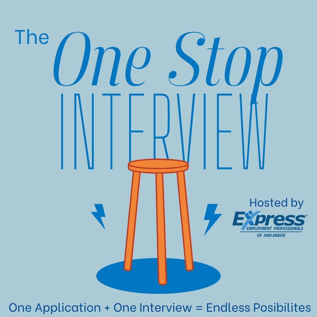 ExpressAnnArbor's tweet image. Looking for a career move but tired of the endless cycle of applications? We’ve simplified the process so you can get to work faster.

Why choose the "One Stop" approach?
✅Save Time: Skip the repetitive forms. One application covers it... jobsannarbor.com

#OneApplication