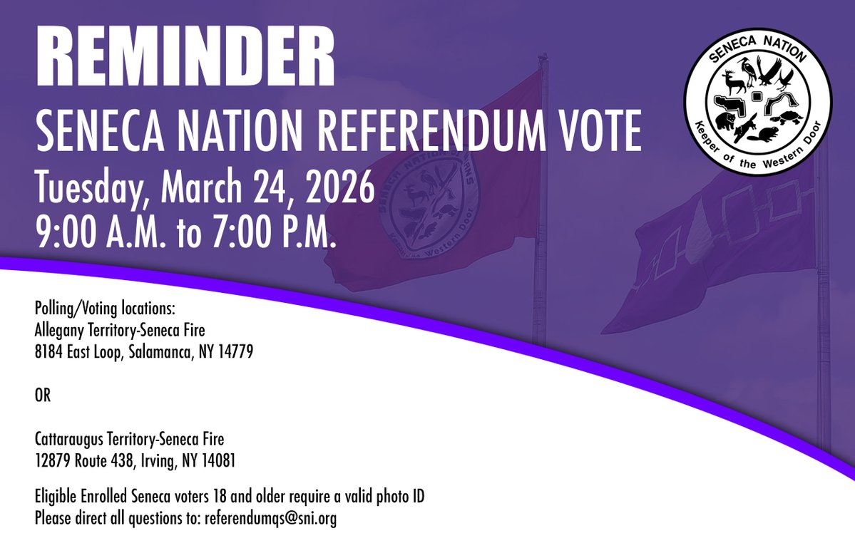 The Seneca Nation tweet media