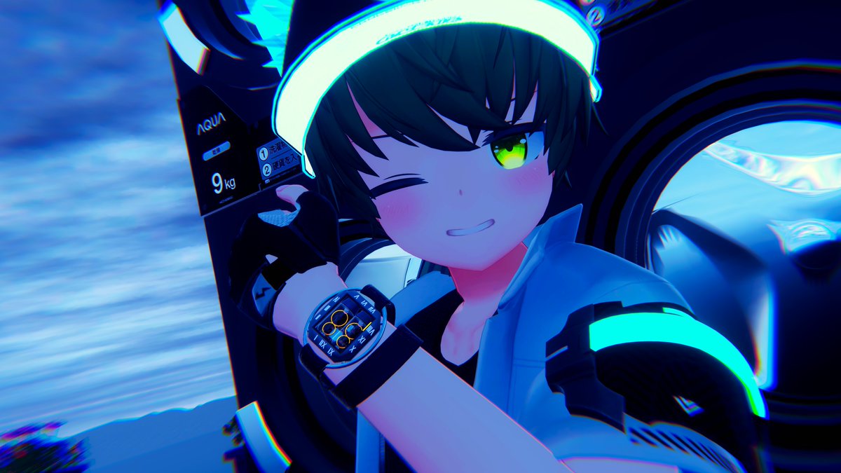 dameo7163's tweet photo. かっこいい時計！

#VRChat #ぜれアバター　＃流線工房 https://t.co/6BbfzP7hT2