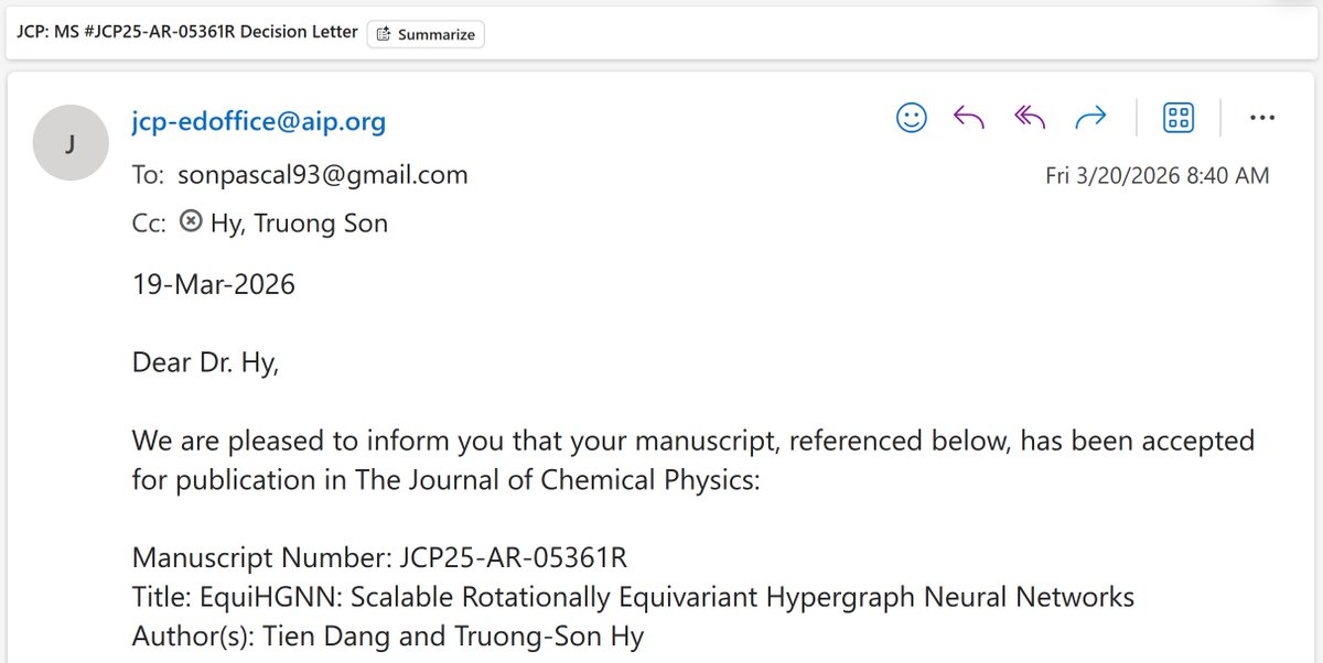 Prof. Truong-Son Hy tweet media