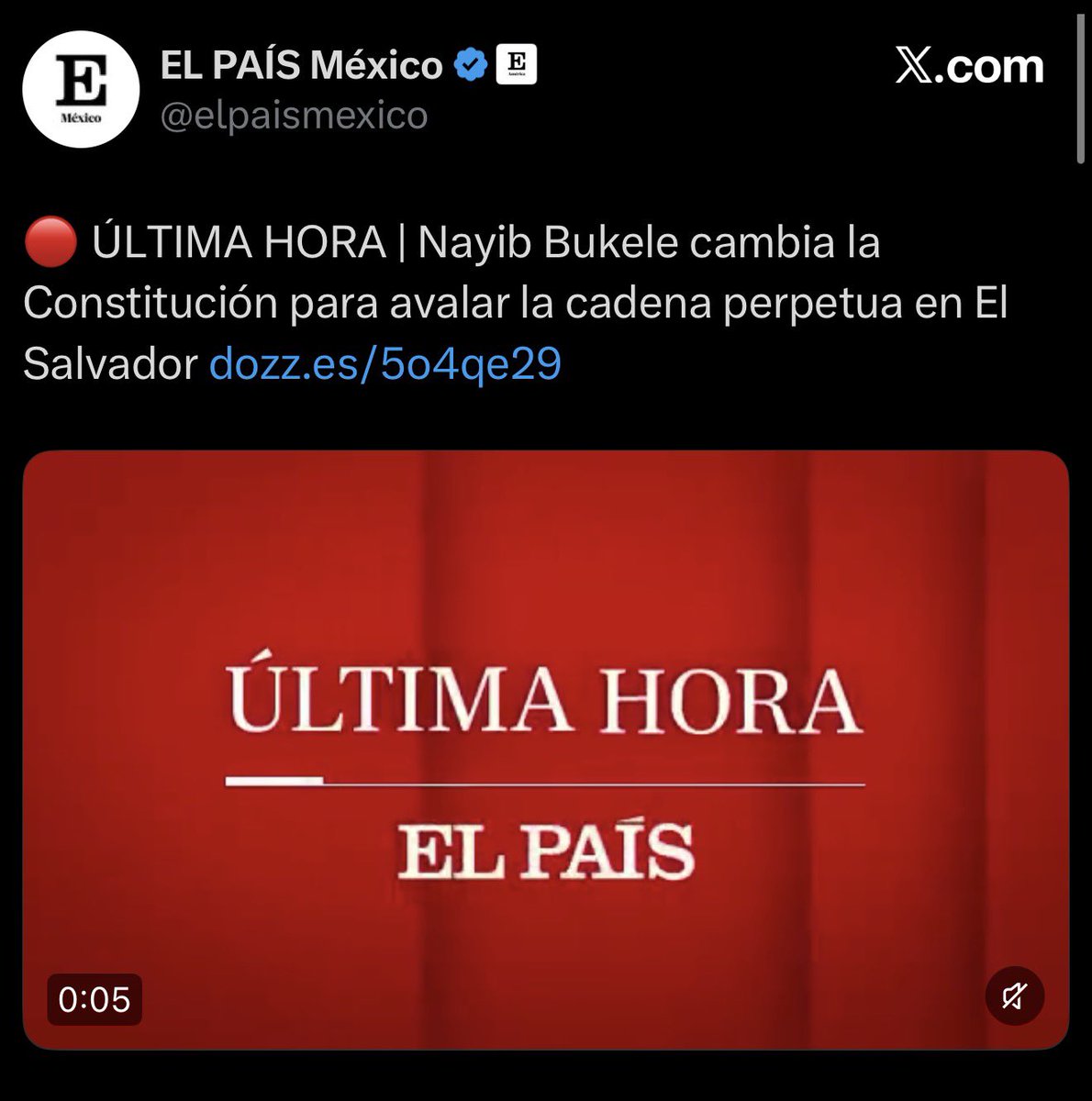 Mientras El Salvador de <a href="/nayibbukele/">Nayib Bukele</a>  aprueba la cadena perpetua, la colombia de <a href="/AlvaroUribeVel/">Álvaro Uribe Vélez</a> y <a href="/petrogustavo/">Gustavo Petro</a> condena a 12 años a un degenerado que mató 2 personas a sangre fría y que con buen comportamiento terminarán siendo 5 o 7 años.