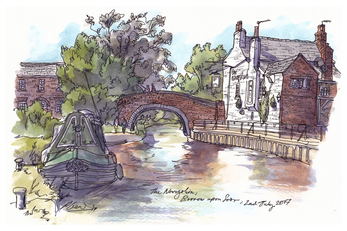 PaulGent2's tweet photo. Sketches of Charnwood Villages, 2017 #leicestershire https://t.co/Np9jrtijBZ