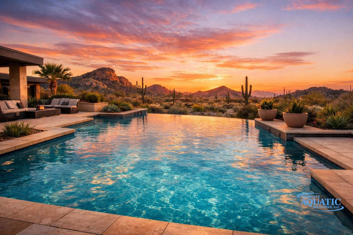 Caspoolcare's tweet photo. Desert dust causes phosphate spikes in Maricopa County, leading to algae blooms. 🌵 Prevent the green: test monthly and use professional-grade removers for a pristine pool. #EastValleyPools #PoolCareTips #Mesa #Gilbert #Chandler
https://t.co/4Gvzfhx1u9. https://t.co/MVCHtf2qD1