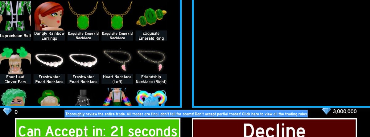 Bought diamonds from <a href="/DusTy_spellzs/">Daisy🔮 Selling Royale high items🍂 | 400+ proofs</a> i genuinely recommend buying from them as they're always friendly, patient and quick with trades 😁 will be buying from them again soon 👀 #Dustyspellz