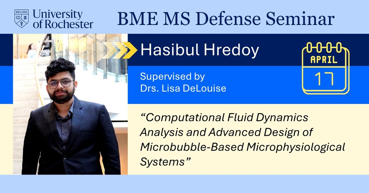 University of Rochester - Biomedical Engineering tweet media