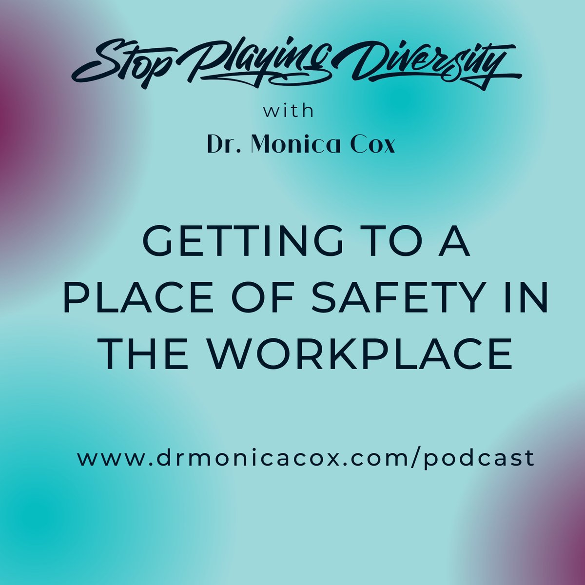 DrMonicaCox's tweet image. Navigating work-related challenges? Feeling out of place? You're not alone. Tune into the #StopPlayingDiversity podcast to find your safe space at work. Your journey toward safety begins here. Act now, listen, &amp;amp; reclaim your power! drmonicacox.com/podcast/episod… #WorkplaceWellbeing