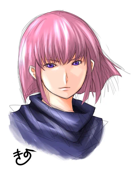 女子はすっかり描かなく(描けなく)なりましたね…(過去絵)