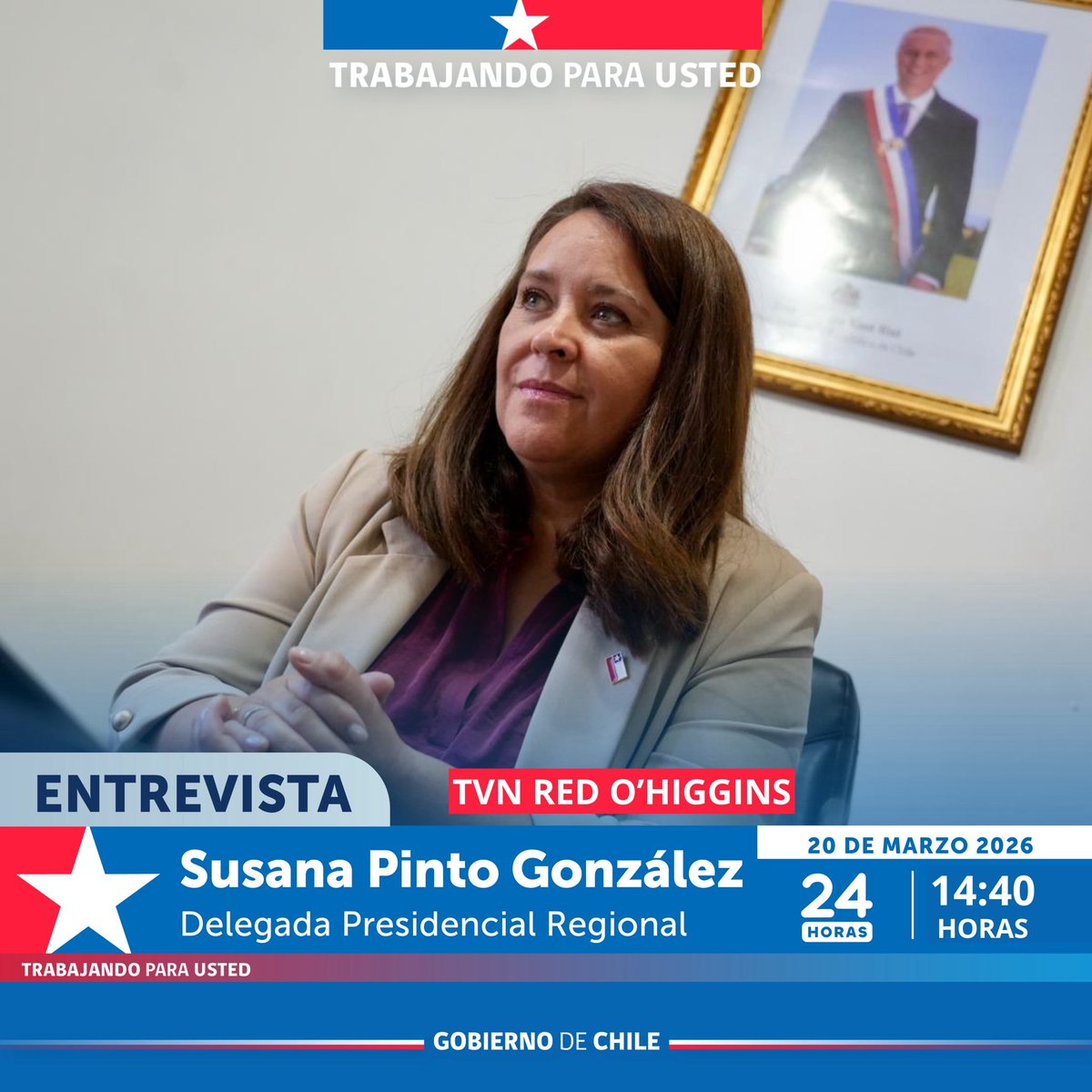 Delegación Presidencial Regional de O'Higgins tweet media