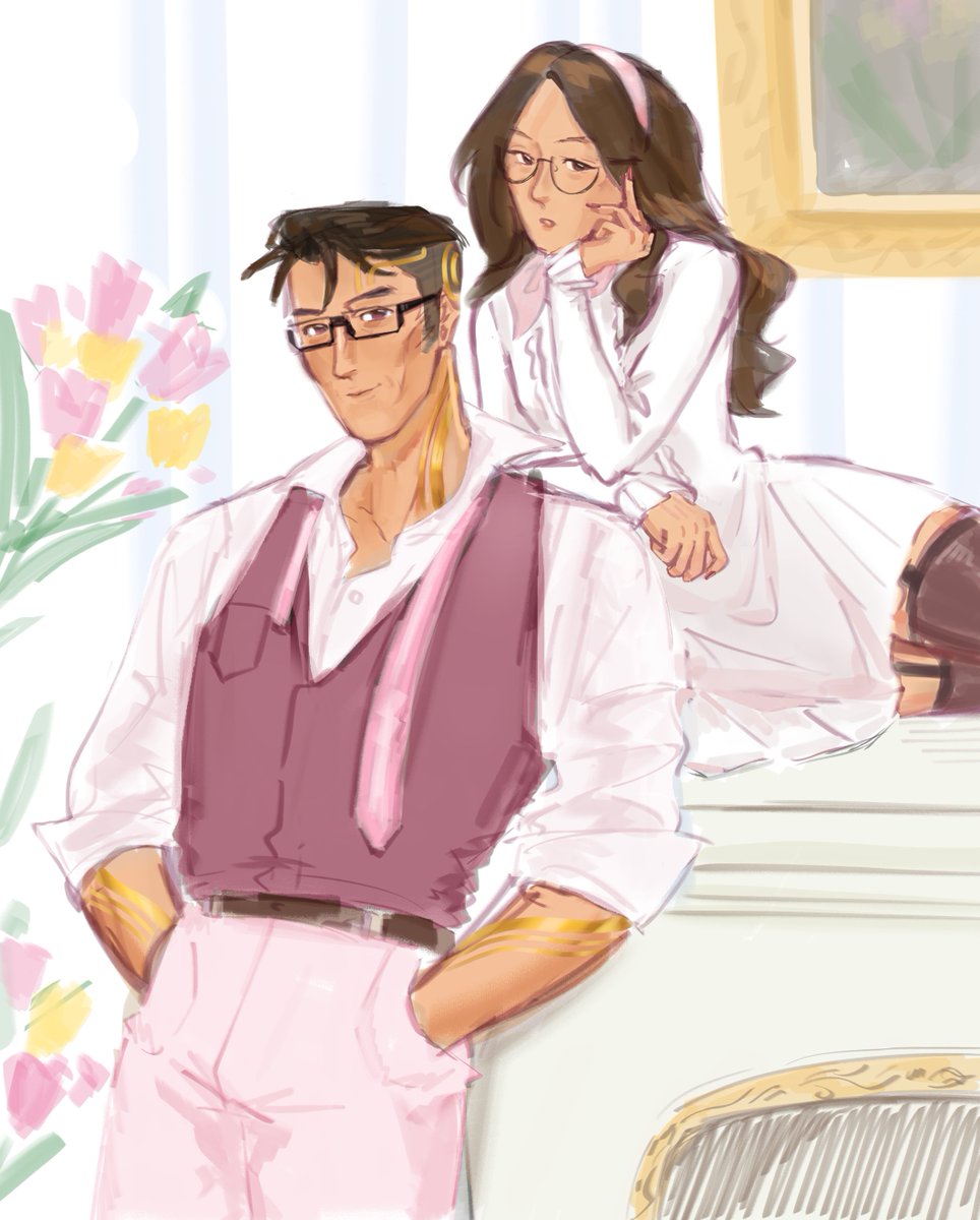 Chamber in a full pink suit 🩷💳 god bless gradient maps 🙏