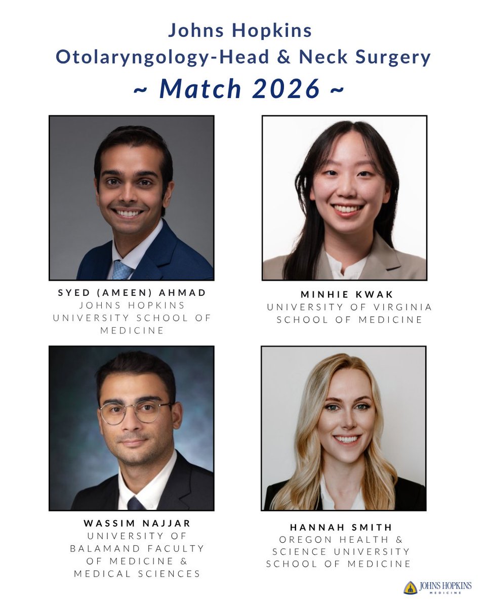 Johns Hopkins OHNS tweet media