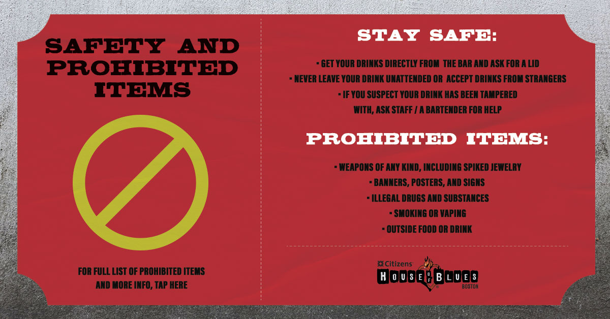 Citizens House of Blues Boston tweet media