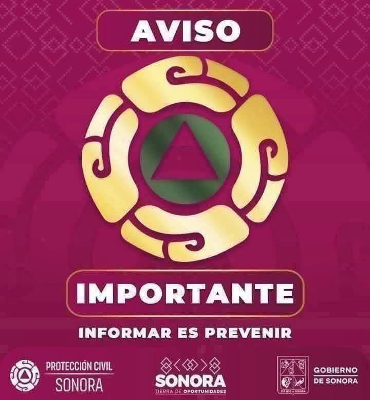 Protección Civil Sonora tweet media