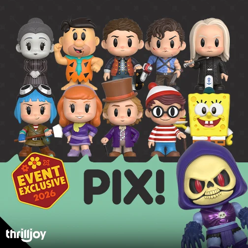 funkofinderz's tweet image. Preorder Now: MegaCon Event Exclusive ThrillJoy Pix! Vinyl Figures at Entertainment Earth

ee.toys/CODCB5

#Ad #ThrillJoy #NotTrash