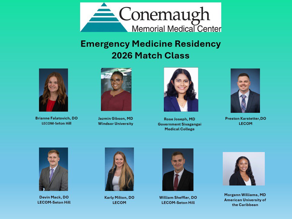 Conemaugh EM Residency tweet media