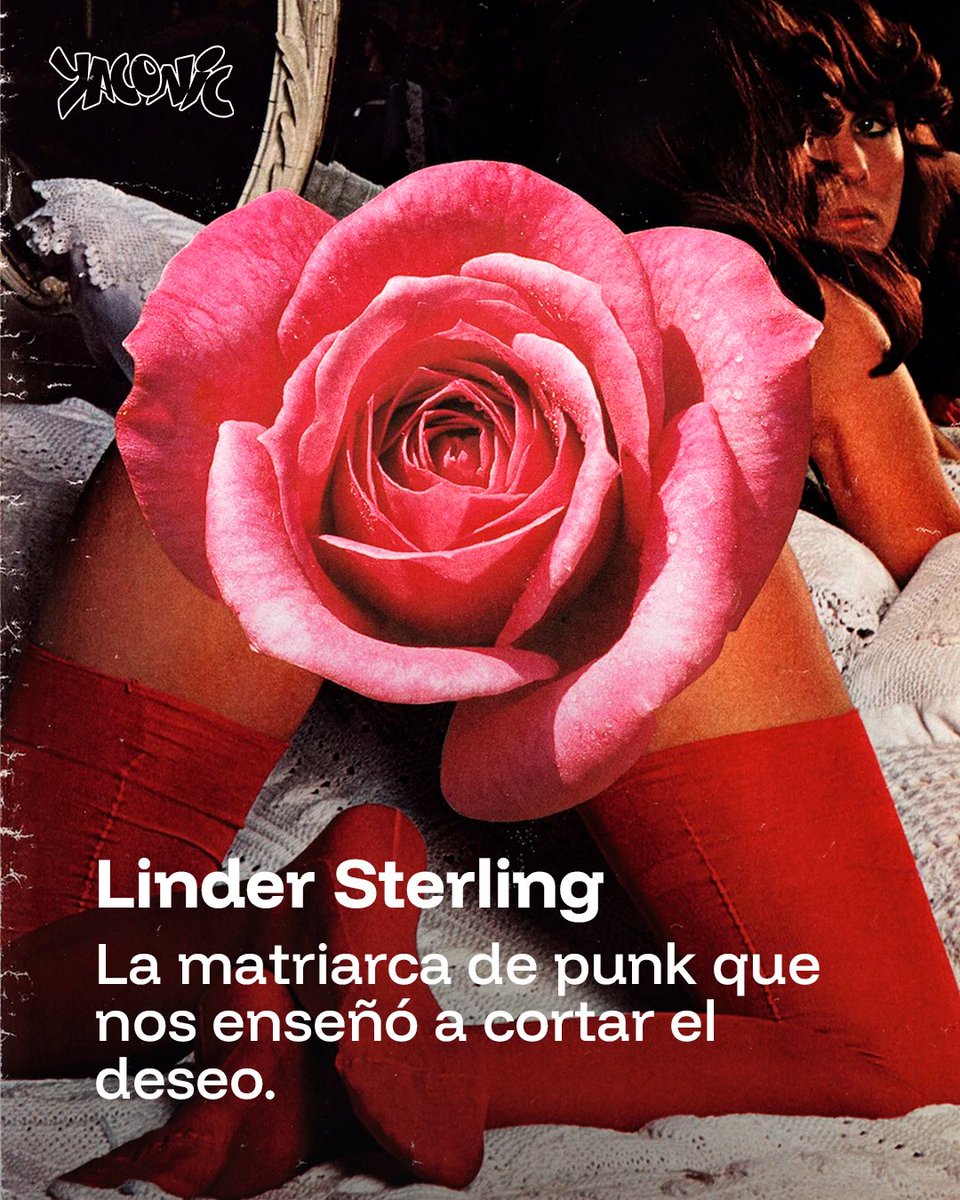 Yaconic's tweet photo. Linder no hizo collage para “verse punk”. Lo usó como cirugía cultural. Con bisturí, desmontó la iconografía que convertía a la mujer en mercancía, ornamento o fantasía de consumo. Su diferencia frente a otros no era sólo formal: era política, manual y brutalmente precisa. https://t.co/o2ZRGKEH1Z