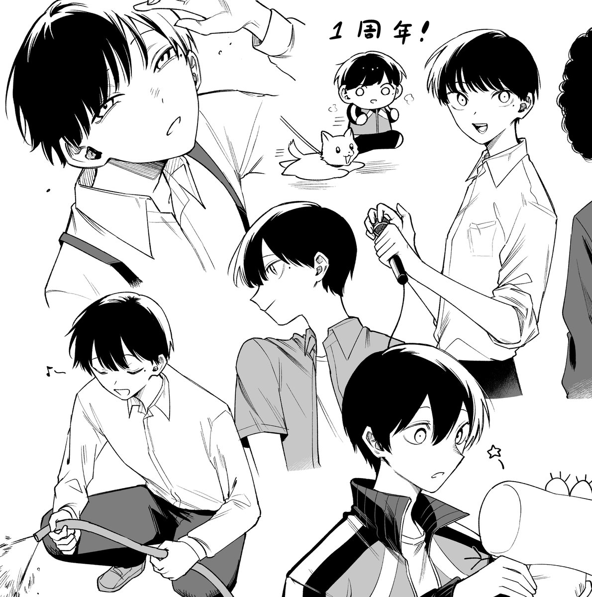 #きんときぇ
 チョト遅刻ですが1周年おめでとうございます🎉 