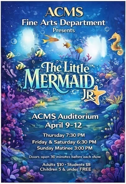 AthensCitySch's tweet photo. Mark your calendars! It's going to be an amazing spring musical by ACMS fine arts department. #ExcellenceIsACM https://t.co/FitHf6I3wf