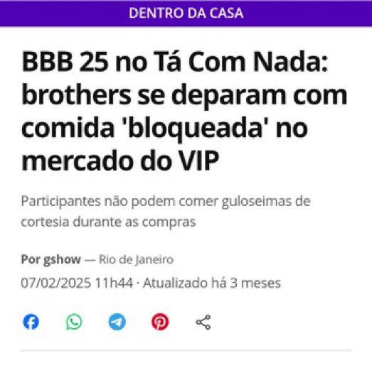 horadafofocatv's tweet photo. 🚨#BBB26: Internautas criticam integrantes do VIP por consumirem alimentos e bebidas liberados nas compras do mercado, mesmo com toda a casa no Tá com Nada — prática que, segundo as regras, é proibida. https://t.co/ZY6EBMTX4d
