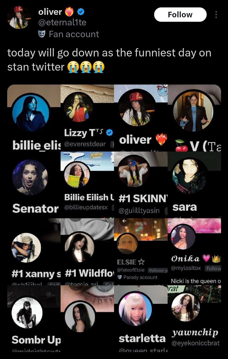 Billie Eilish Spotify tweet media