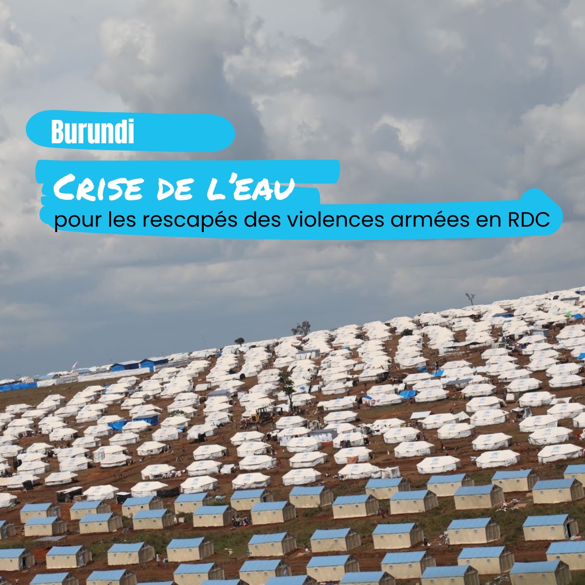 CroixRouge's tweet photo. À l’occasion de la Journée mondiale de l’eau, on vous emmène à l’est du Burundi, dans le camp de réfugiés de Busuma, confronté à un défi humanitaire sans précédent. Depuis décembre 2025, la population y a explosé, dépassant les 66 000 réfugiés. Dans ce contexte de surpopulation extrême, l’accès à l’eau est devenu une urgence absolue.

En soutien à la Croix-Rouge du Burundi, nous déployons des moyens d’urgence pour acheminer de l’eau, vitale pour ces communautés fragiles ayant fui les violences en République Démocratique du Congo.  https://t.co/db3HEoV8n3