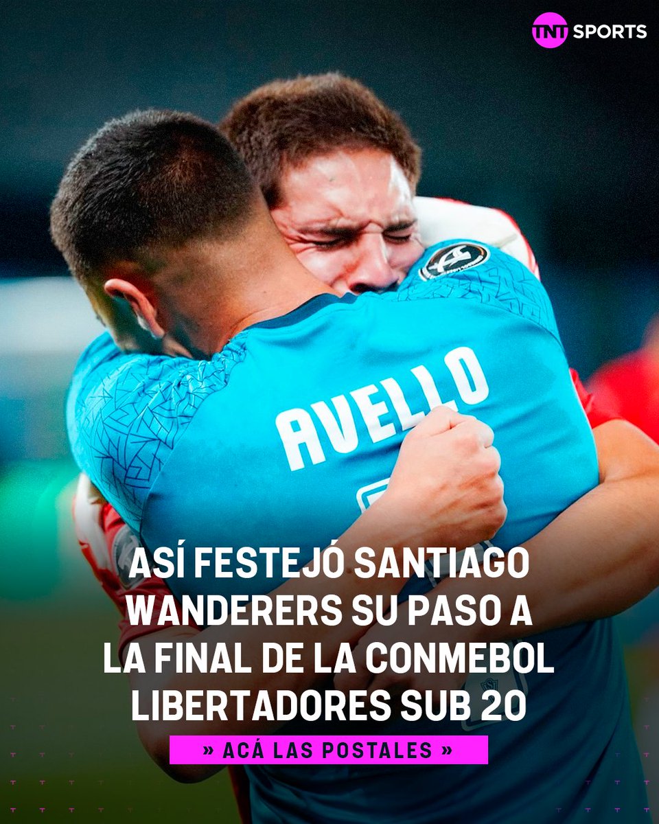 TNTSportsCL's tweet photo. 🥹💚🏆 ¡Se lo merecen, cracks!

Los jugadores de Santiago Wanderers no contuvieron las lágrimas luego de vencer a Palmeiras y clasificar a la final de la CONMEBOL #Libertadores Sub 20, donde enfrentarán a su símil de Flamengo este domingo 22 de marzo a las 18:30 horas. https://t.co/IKXBXS0OVA