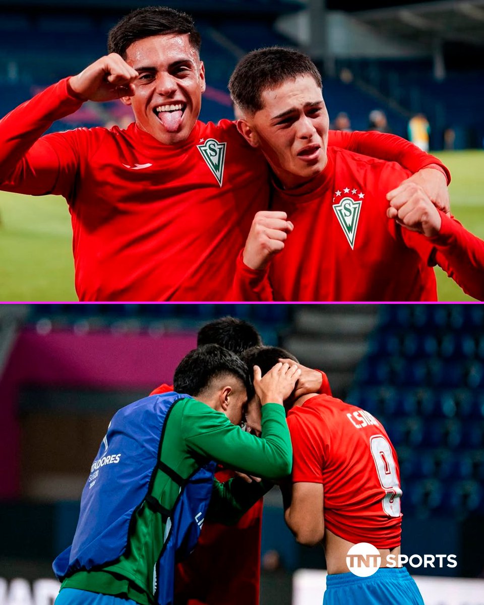 TNTSportsCL's tweet photo. 🥹💚🏆 ¡Se lo merecen, cracks!

Los jugadores de Santiago Wanderers no contuvieron las lágrimas luego de vencer a Palmeiras y clasificar a la final de la CONMEBOL #Libertadores Sub 20, donde enfrentarán a su símil de Flamengo este domingo 22 de marzo a las 18:30 horas. https://t.co/IKXBXS0OVA