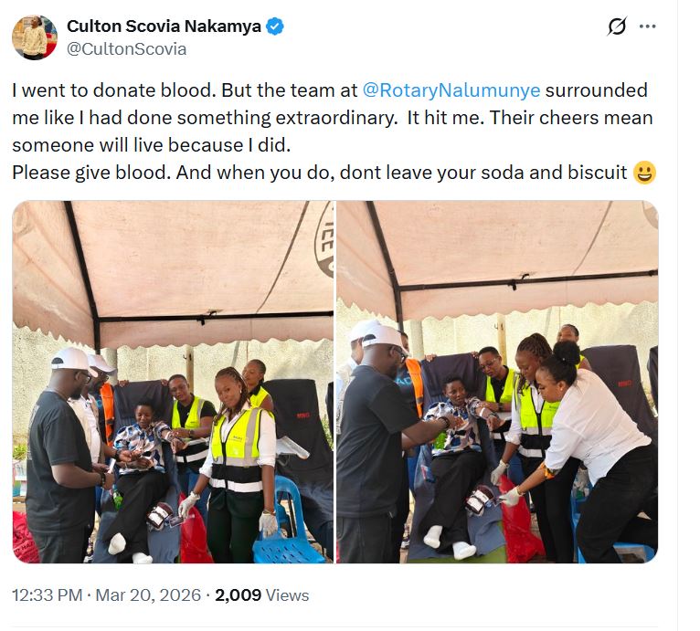 Rotary Club of Nalumunye tweet media