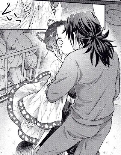 またこの季節が来ましたね。いつも片方がびっくりしてるワンパタなうちの🌊🦋ちゅーも見てってください
#ぎゆしの春のちゅう祭り 