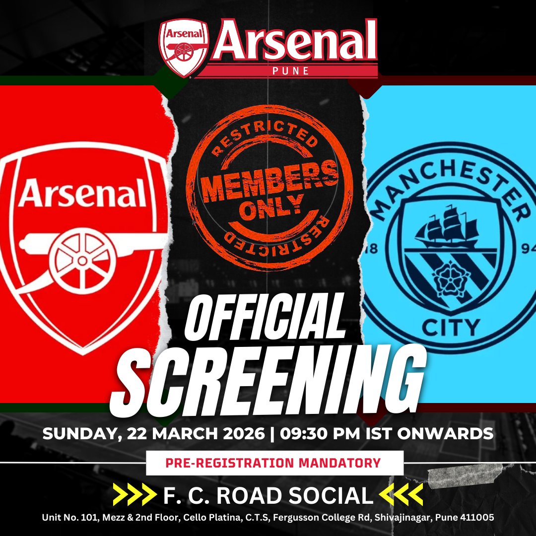 Arsenal Pune SC tweet media