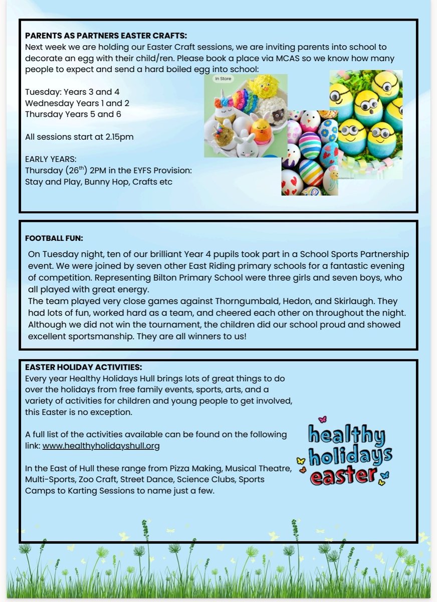 Bilton Primary School tweet media