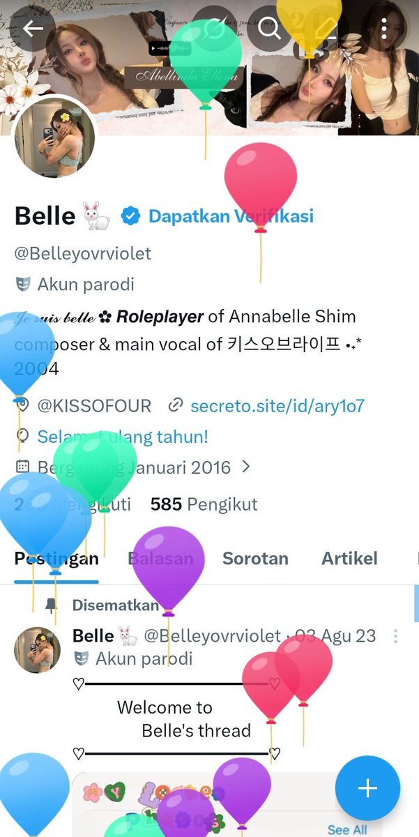 Belle 🐇 tweet media