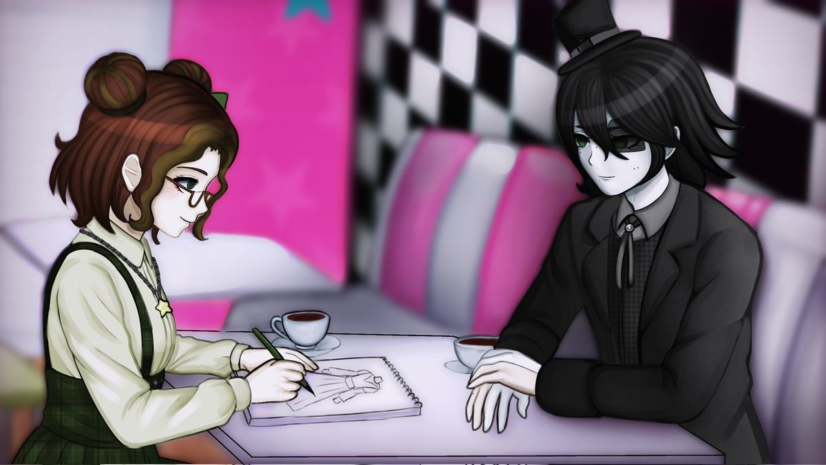 dobaridonpaa's tweet photo. 𓂃ෆ˚ New cutscene from prologue ⋆. 𐙚 ˚

★ Tsugumi Weidz and Mr. Frame 

♡ Discord: https://t.co/ROmKVs5yCq 

#fangantwt #danganronpa #fanganronpa https://t.co/7SxUOOItjH