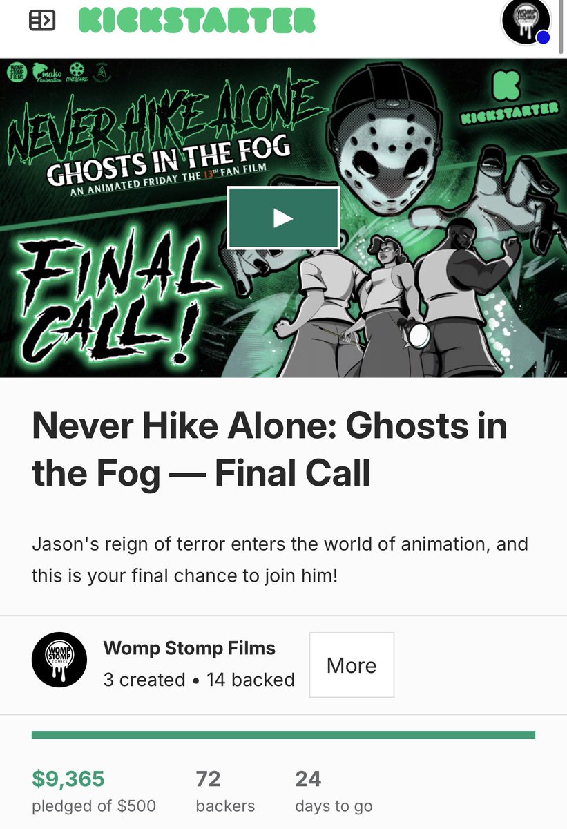 Every time I post about Ghosts in the Fog, X squashed my reach

Please share the link and help spread the word!