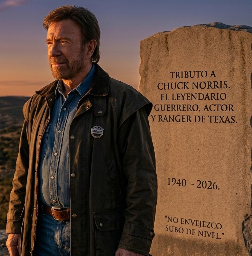 Se nos fue un icono, uno de los primeros astros marciales del cine occidental y por sobre todo, UN TIPASO. Prepárate Dios por que Chuck llega a quitarte el puesto de rey del paraíso!