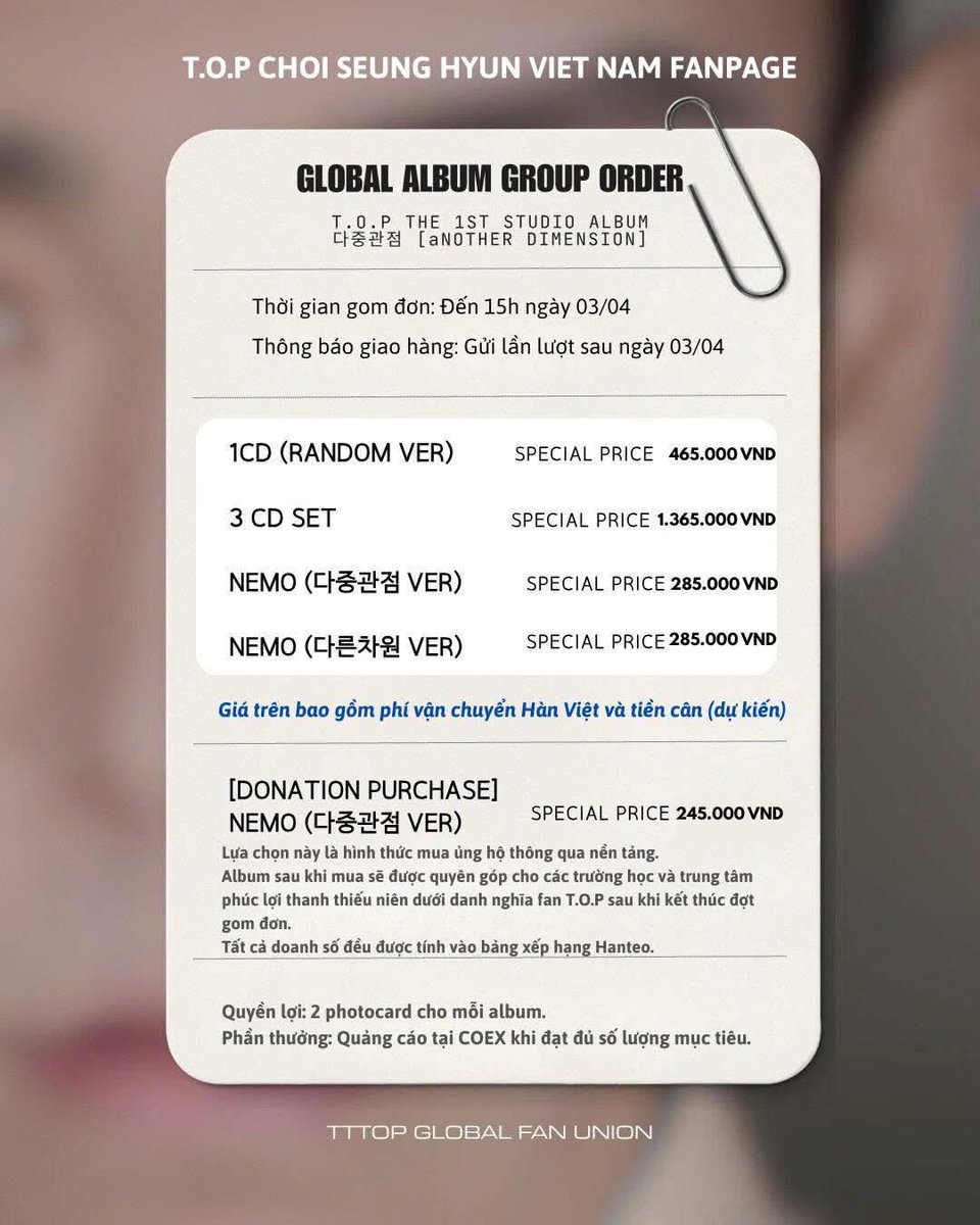 T.O.P CHOI SEUNG HYUN VIETNAM FANPAGE tweet media