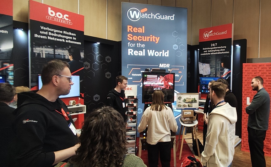 boc_it's tweet photo. Die @secIT_DE 2026 in Hannover liegt hinter uns! 
Zwei intensive Tage voller Einblicke &amp; Austausch mit Besuchern. Gemeinsam mit @watchguard waren wir vor Ort – vielen Dank für die tollen Gespräche! 

#secit #secit26 #watchguard https://t.co/mvGRSAXenk