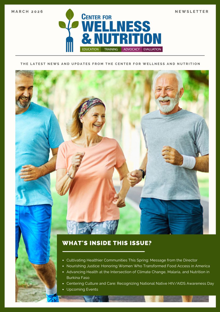 Center for Wellness and Nutrition tweet media