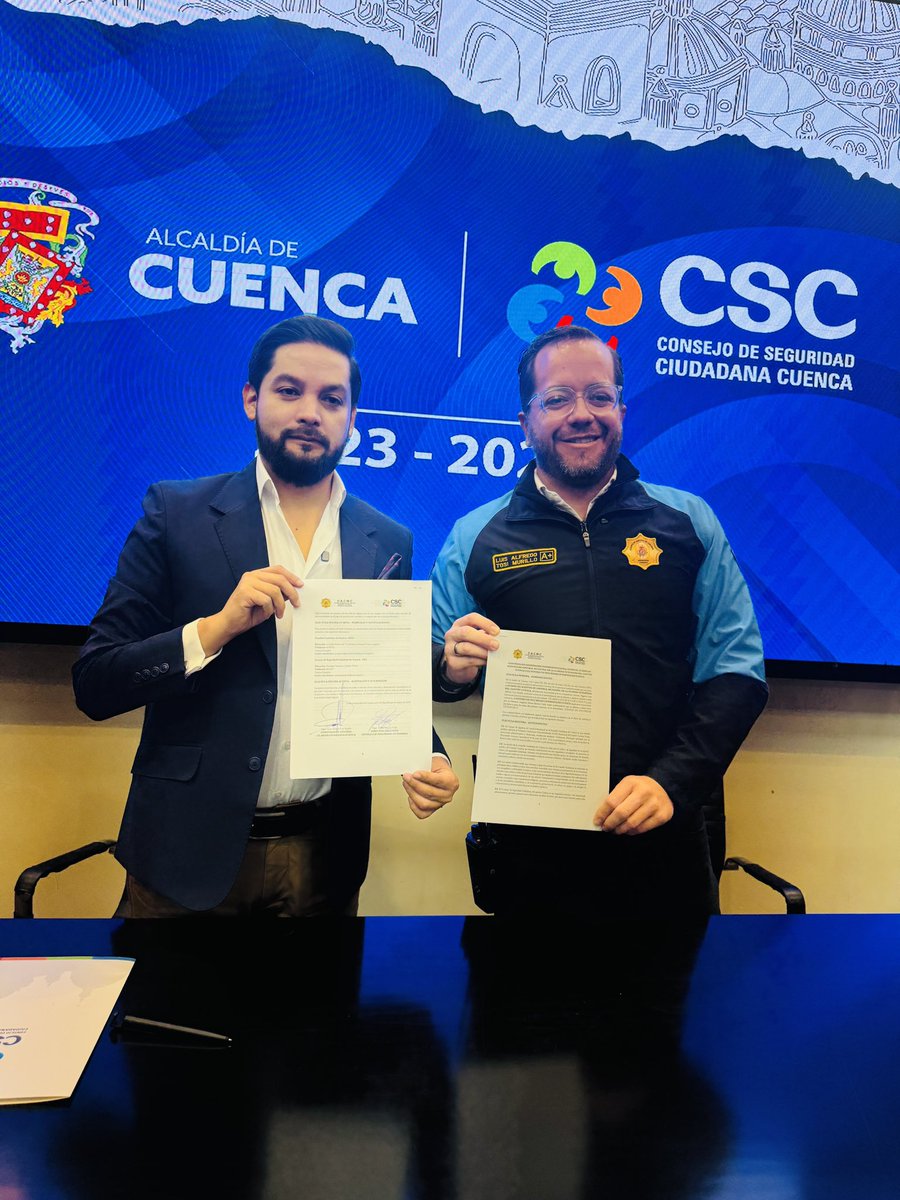 Consejo de Seguridad Ciudadana de Cuenca tweet media