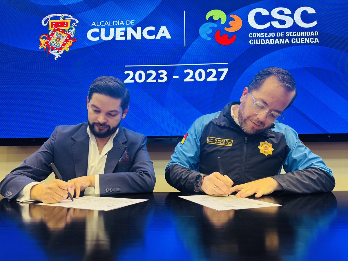 Consejo de Seguridad Ciudadana de Cuenca tweet media