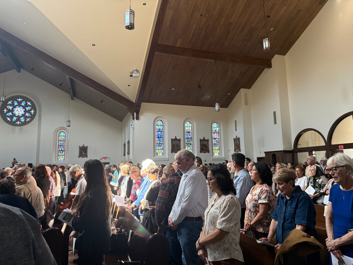 SteierGroup's tweet photo. Partner Progress Report: Holy Rosary, Woodland, CA gathered over 1,000 parishioners for a Mass of Dedication, celebrated by Bishop Jaime Soto, marking the opening of their beautiful new church. The Steier Group team was honored to attend. Congratulations! https://t.co/Y9mUMKMXJK https://t.co/T5QtwcQET3