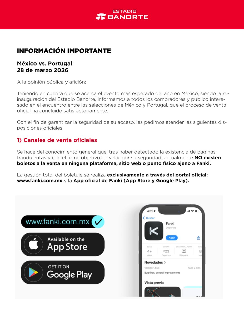 Estadio Banorte tweet media