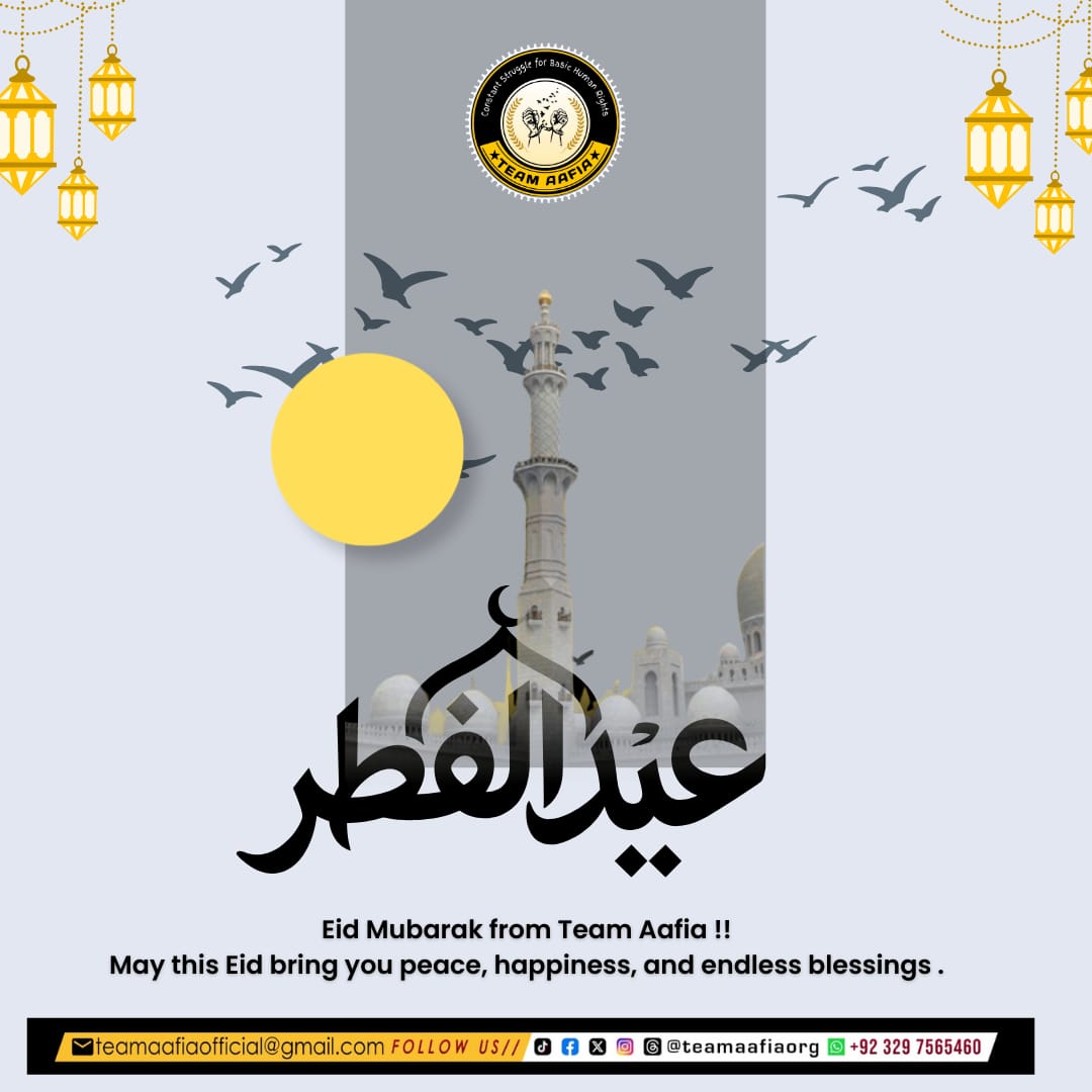 Team Aafia official tweet media