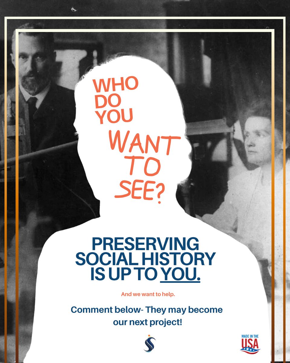 Statuescom's tweet photo. We want to use our position as Statues, Inc. to bring under-represented heroes into the spotlight!

Who do you think deserves a statue?

#art #statue #socialhistory #Feminism #Sculpture #customwork #sculpther #blackhistory #womenshistory #latinamericanhistory #Ushistory https://t.co/wzDZA6FIF2