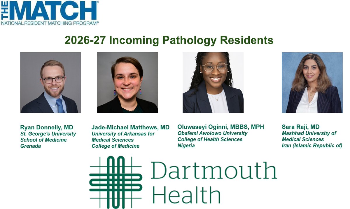 Dartmouth Health Pathology Residency tweet media