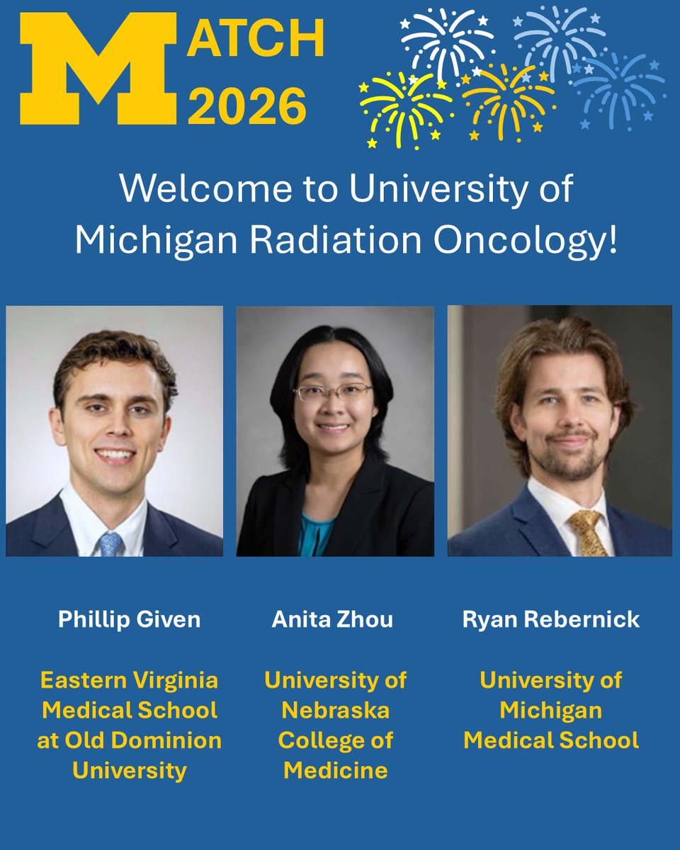U-Michigan Rad Onc Residents tweet media