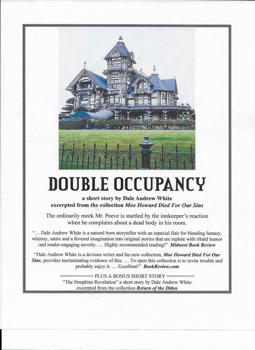 FREE on #Kindle DOUBLE OCCUPANCY story from MOE HOWARD DIED FOR OUR SINS amzn.to/4dtXqyE  <a href="/eBookHunts/">ebook Hunts</a> <a href="/eBookHunt/">eBookHunt</a> <a href="/ebookhunters/">eBookBargainHunters</a> <a href="/Freekindle8ooks/">Freekindle8ooks</a> <a href="/AvidReadersCafe/">Avid Reader's Cafe</a> <a href="/readersread/">Readers Read</a> <a href="/nationallampoon/">National Lampoon</a> <a href="/harvardlampoon/">Harvard Lampoon</a> <a href="/bookpage/">BookPage</a> <a href="/FreshInkGroup/">Fresh Ink Group</a> <a href="/lithub/">Literary Hub</a> <a href="/eBooksHabit/">eBooksHabit.com</a> <a href="/eBookDiscovery/">eBook Discovery</a>