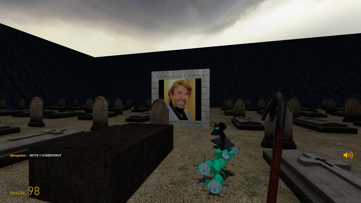 CALLING ALL JBMOD PLAYERS. DO CONNECT 86.144.20.238:27015 IN CONSOLE. WE ARE  GIVING  CHUCK NORRIS  THE  CRAZIEST FUENERALS. DJYUNGTELLEM WILL BE PRESENT. JOIN IN.