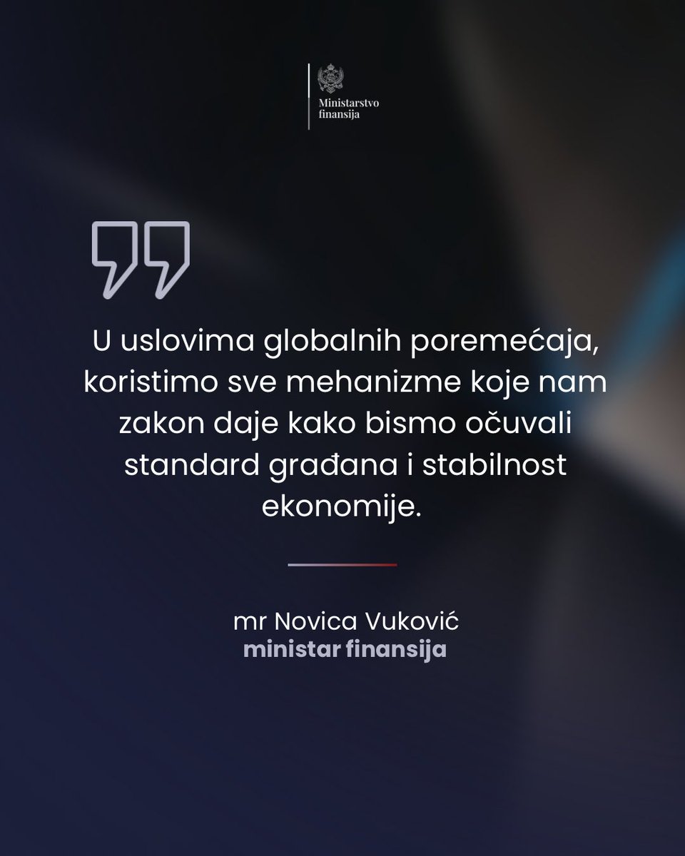 Ministarstvo finansija Crne Gore tweet media